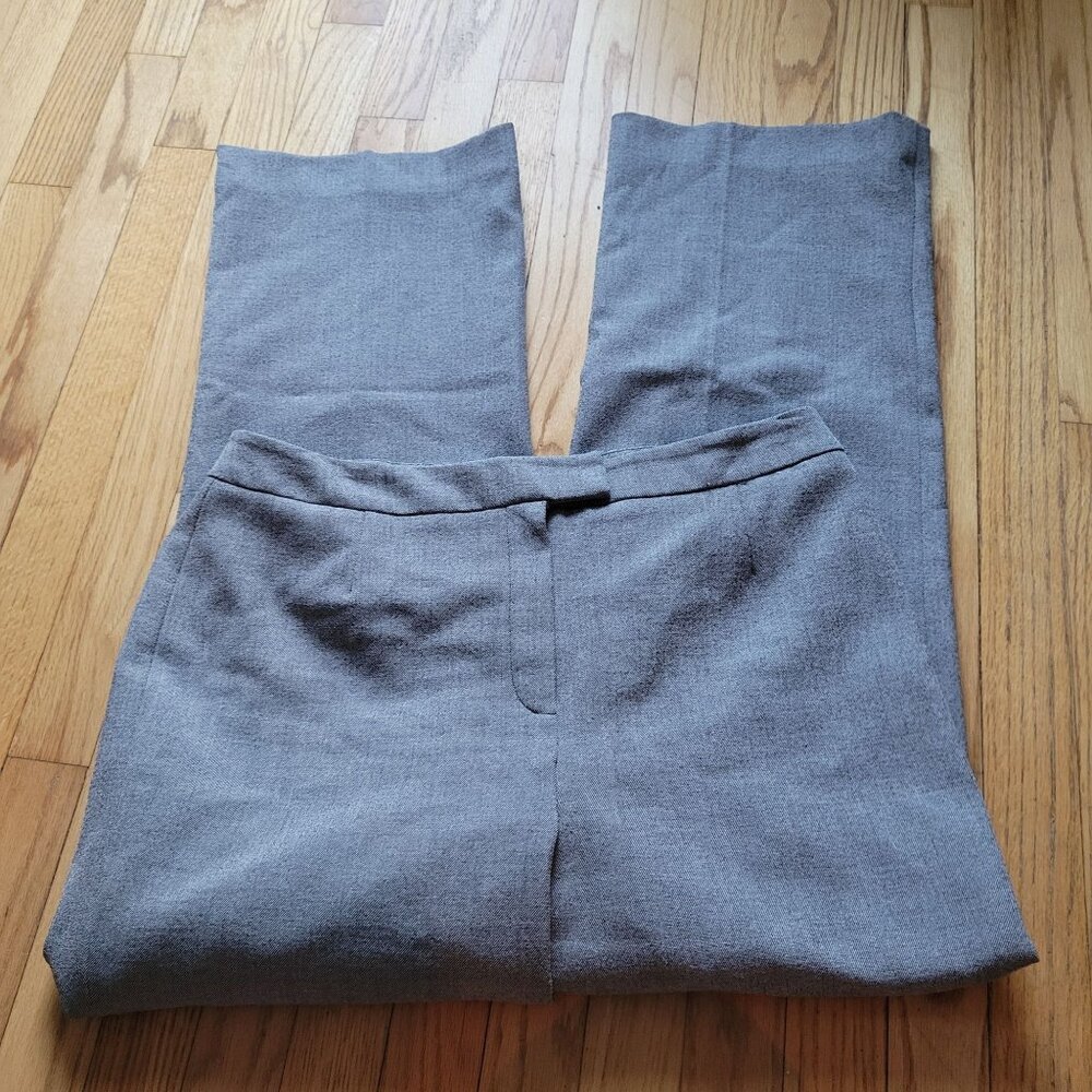 ECU - Size 12 -Kasper Gray Wide-Leg Women's Pants